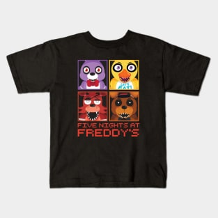 Five Nights at Freddy's Group Kids T-Shirt